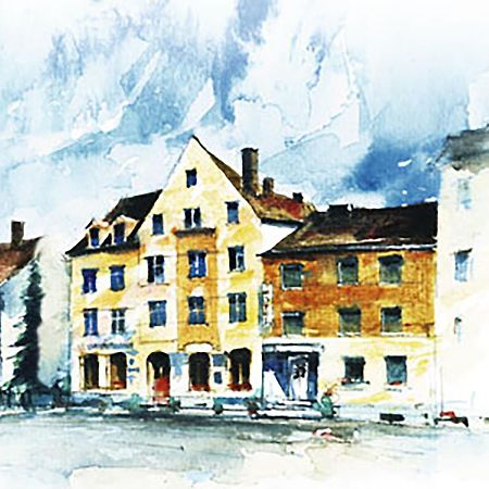 Hotel Augsburg Goldener Falke Zewnętrze zdjęcie